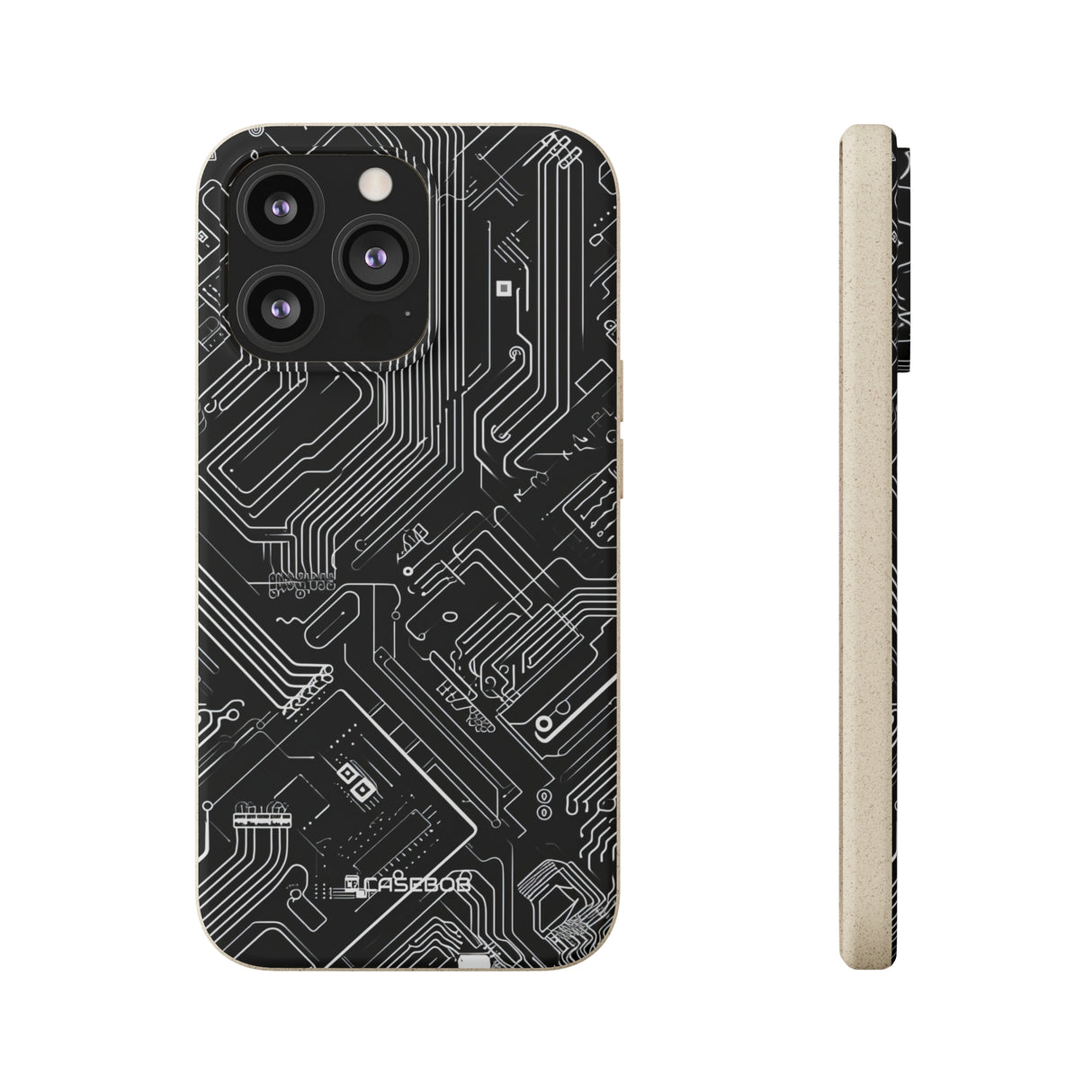 Cyber Circuitry Art | Biodegradable Phone Case