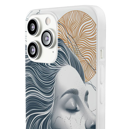 Serene Abstraction | Flexible Phone Case for iPhone