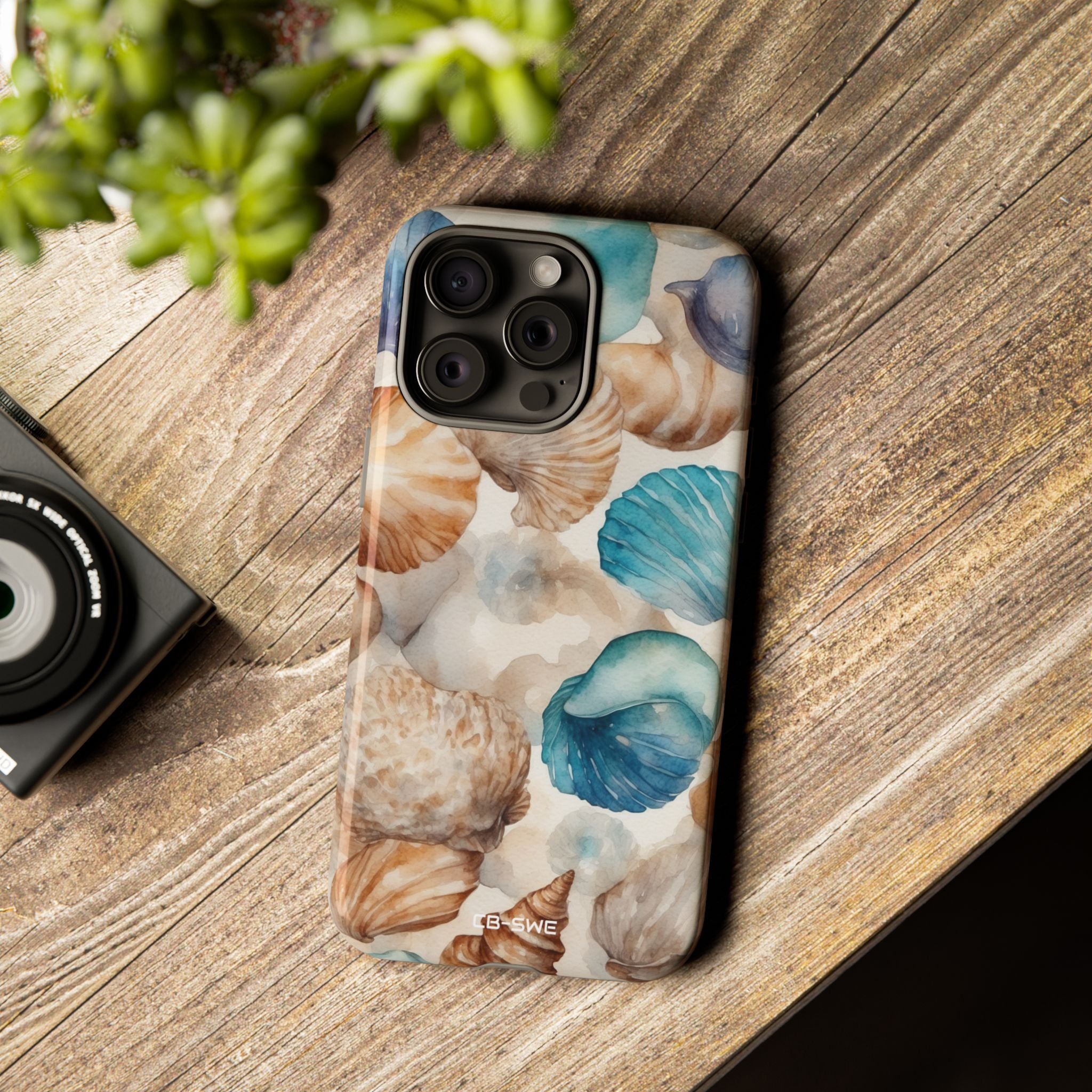 Seashells Embrace Shore - iPhone Case