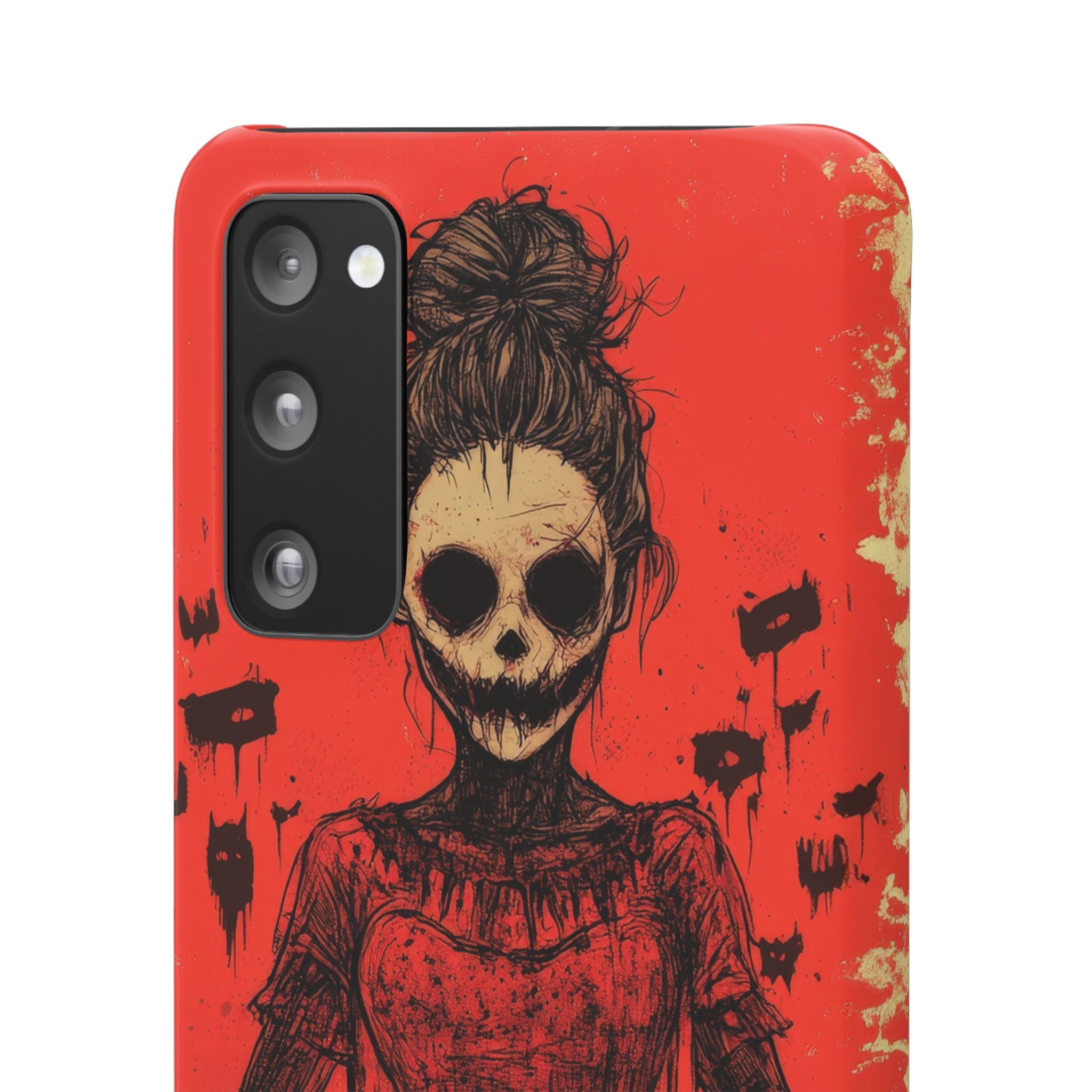 Haunting Scarlet Descent Samsung S20 - Slim Phone Case