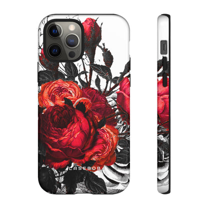 Serarose Gothic Flower - Protective Phone Case