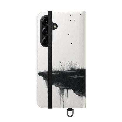 Cliff Silhouette - Samsung S25+ Case - Wallet