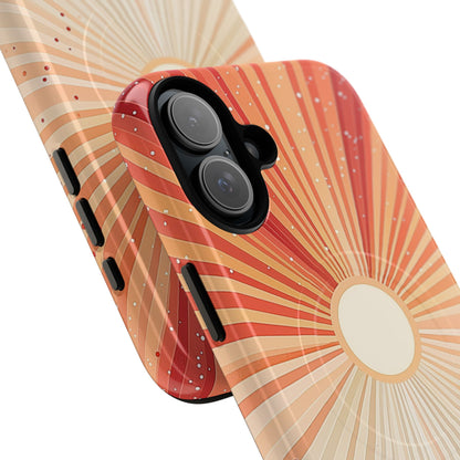 Solar Bloom iPhone 16 Plus Case - Tough+