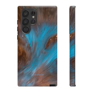 Blue Lagoon Ink Art - Protective Phone Case