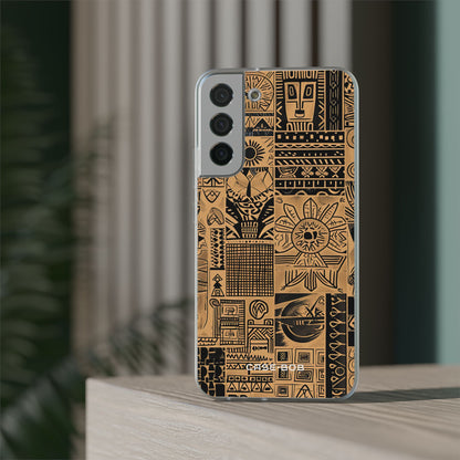 Tribal Faces Samsung S22 Plus Case - Soft