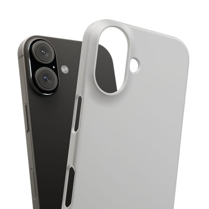 Light Gray iPhone 16 - Slim Phone Case