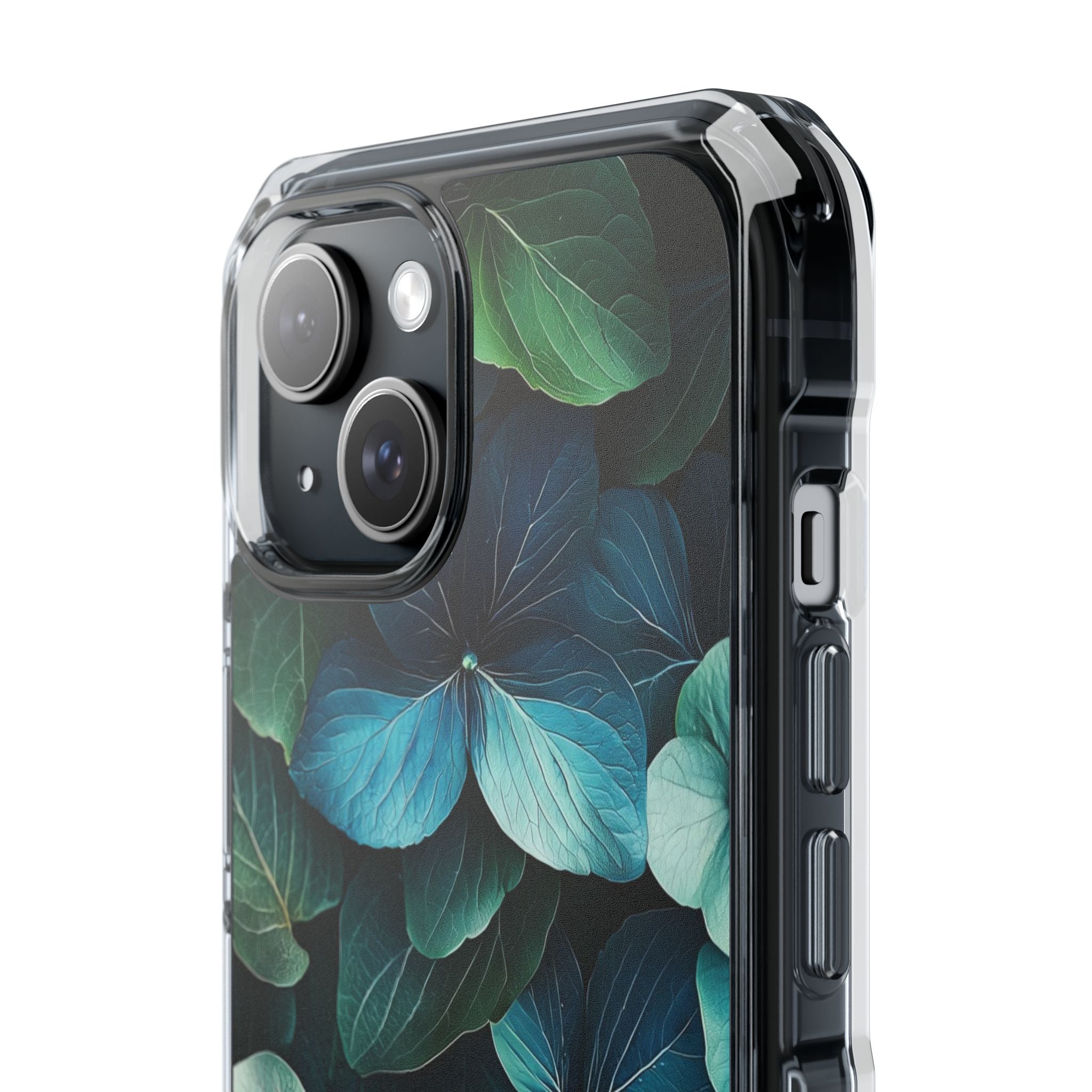 Tan Blossom Blues iPhone 15 Case - Impact