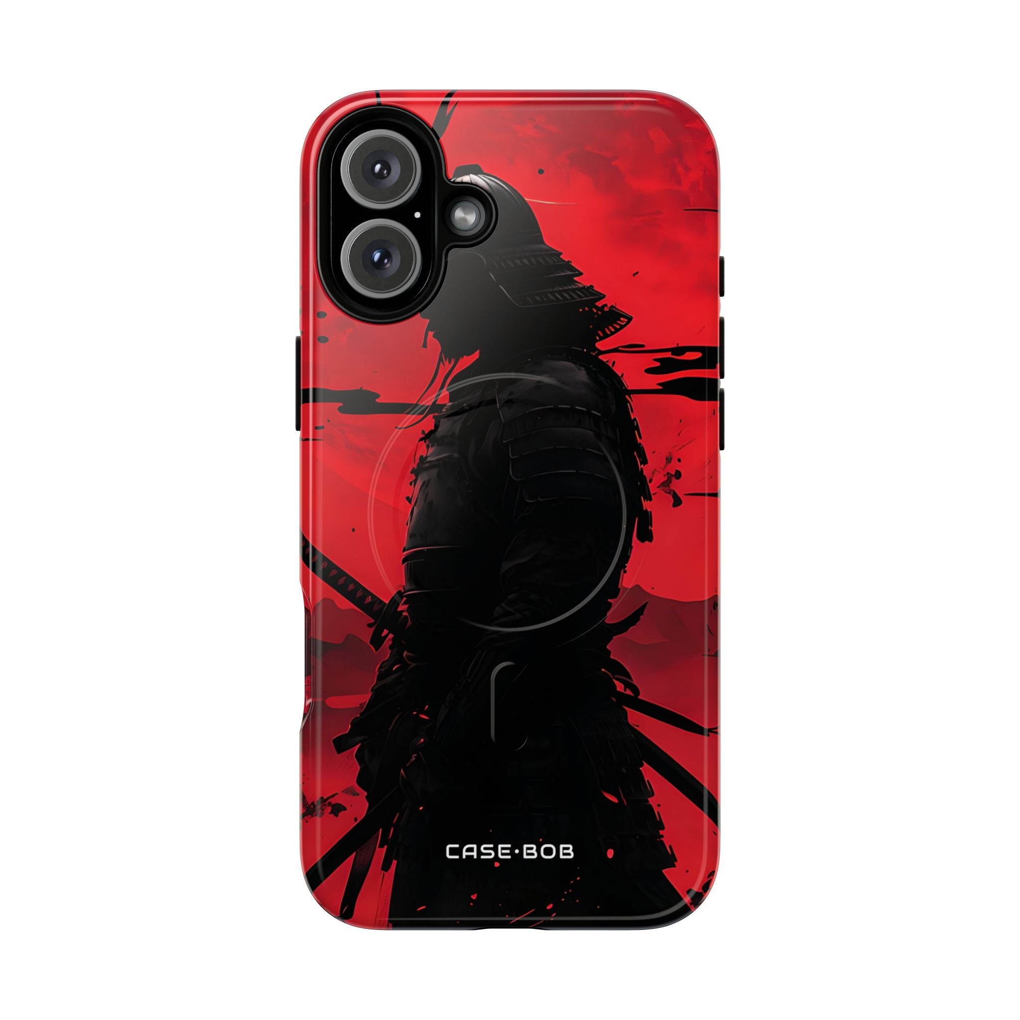 Crimson Samurai iPhone 16 Plus Case - Tough+