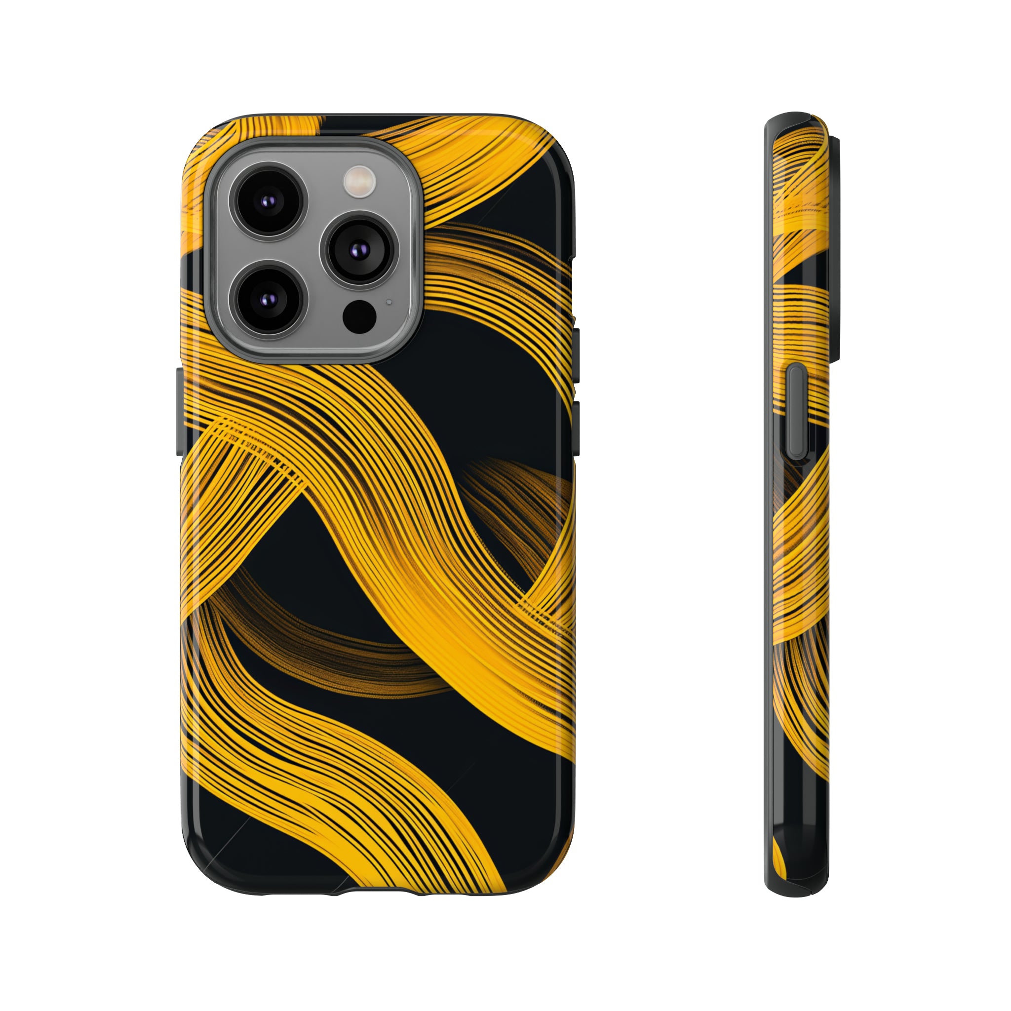 Golden Line Sleekness - Protective Phone Case