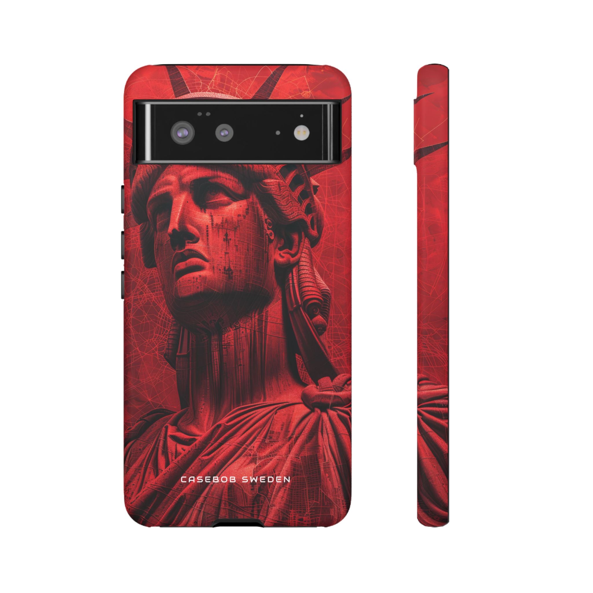 Zen Red Liberty Vision Google Pixel 6 - Tough Phone Case