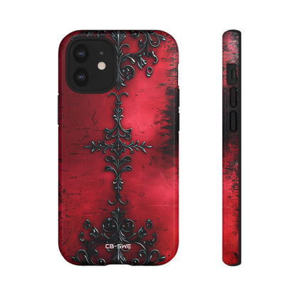 Gothic Crimson Emblem - iPhone Case