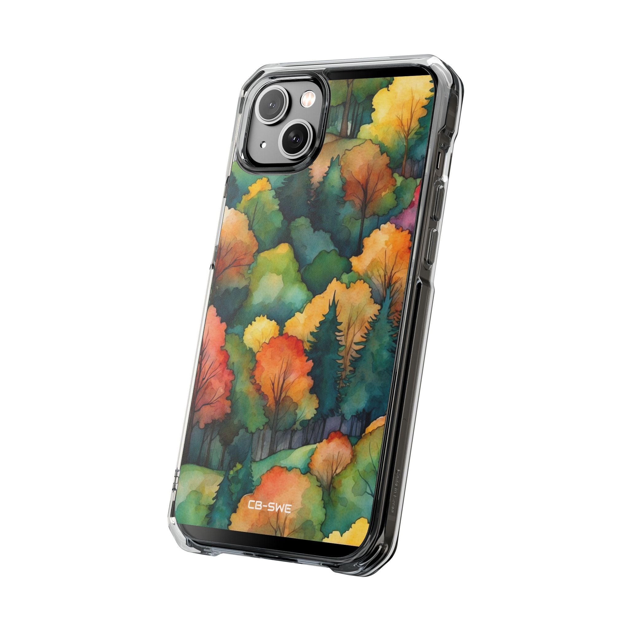 Autumn Leaves Dance iPhone Case - Impact