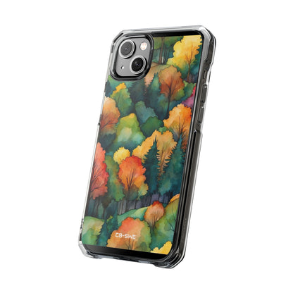 Autumn Leaves Dance iPhone Case - Impact