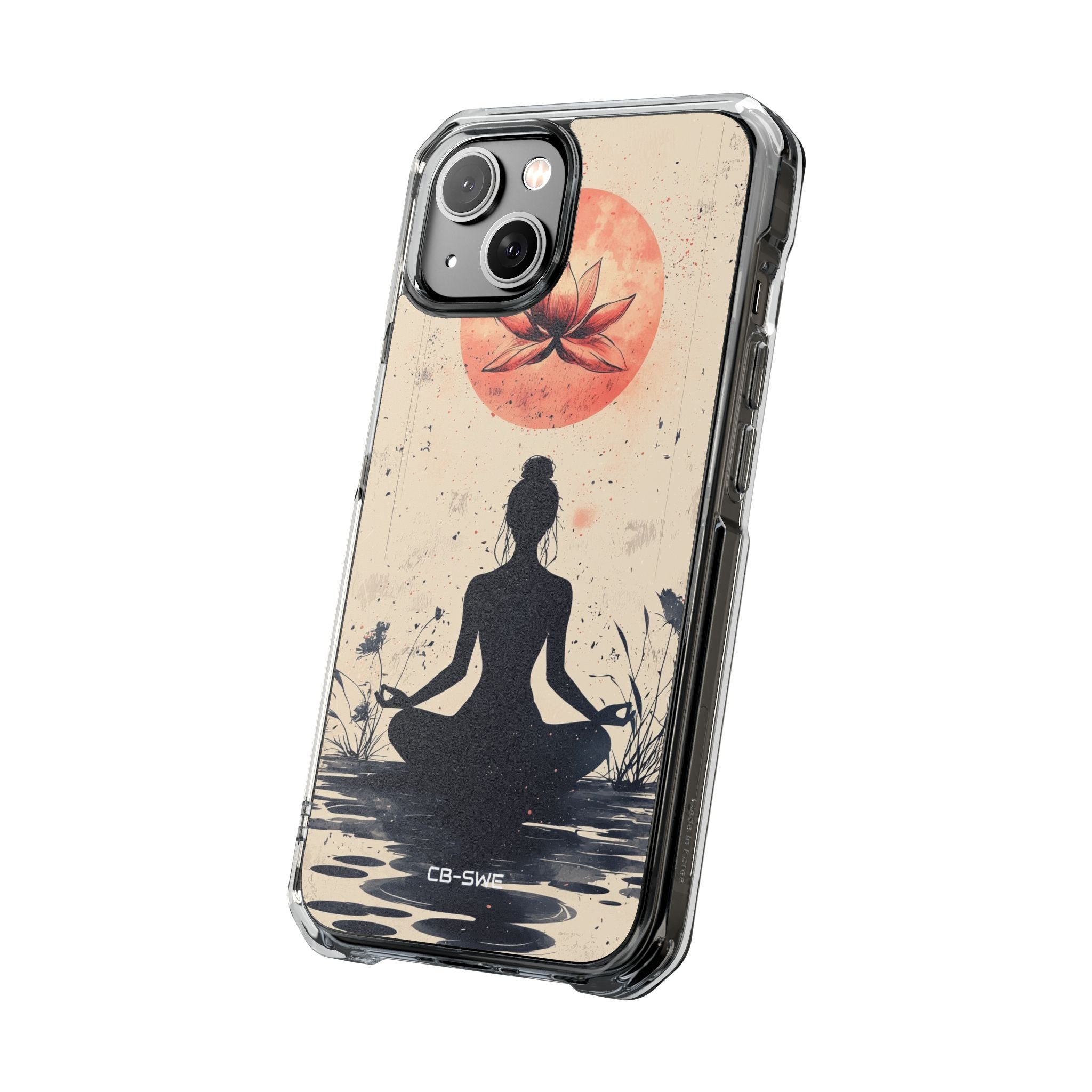 Lotus Blossoms Calm iPhone Case - Impact