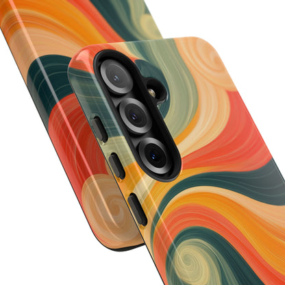 Swirling Ember Samsung S25 Plus Case - Tough