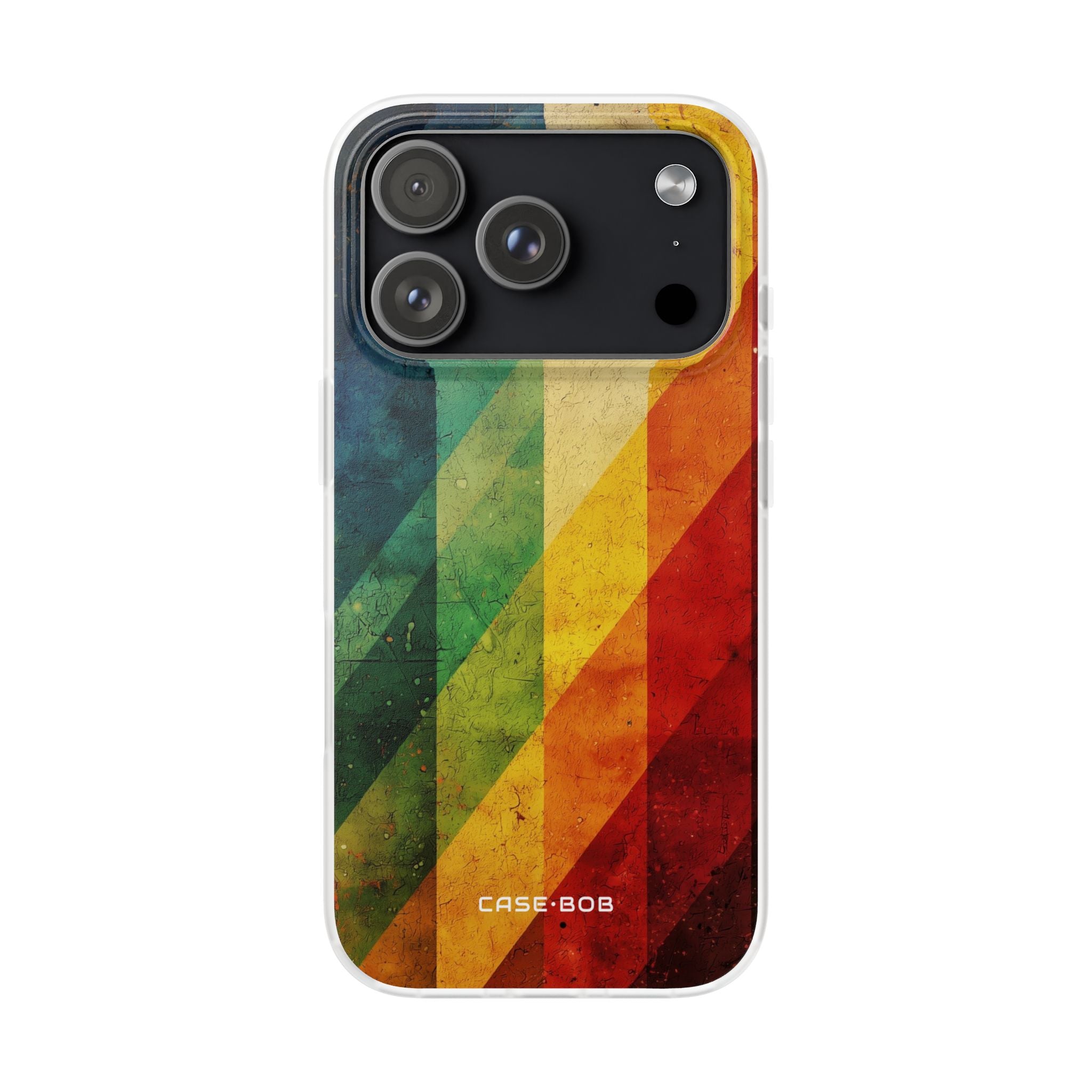 Diagonal Spectrum iPhone 17 Pro Case - Soft