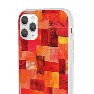 Warm Tone Pattern | Phone Case for iPhone (Flexible Case)