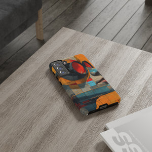 Cartoon Geometry Fusion - Protective Phone Case