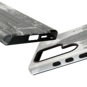 Grayscale Urban Elegance - For Samsung S24