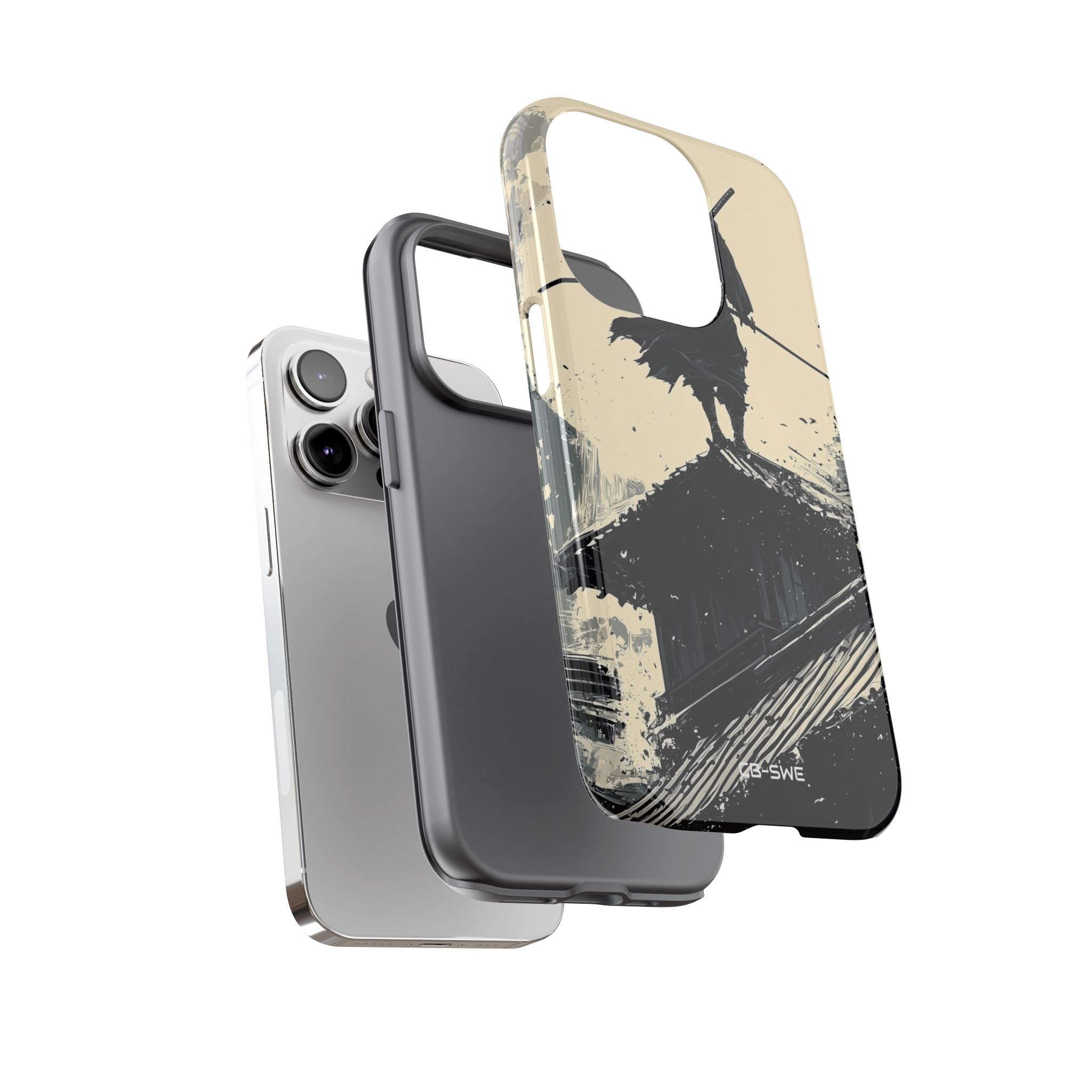 Moonlit Warrior Stands - iPhone Case
