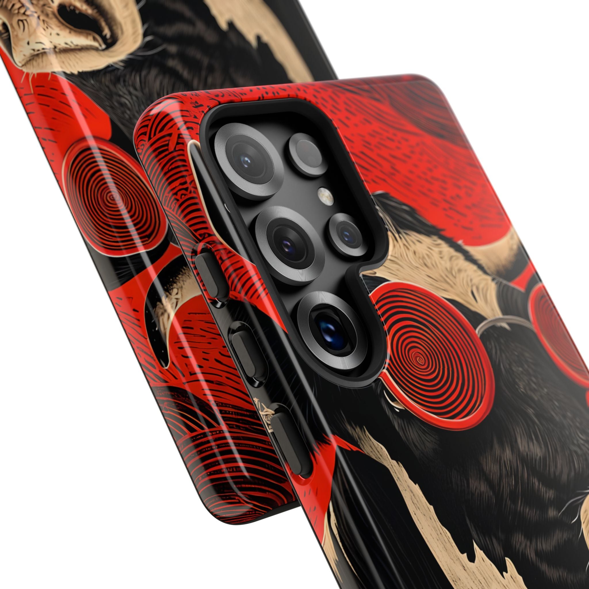 Hypnotic Cow Samsung S25 Ultra Case - Tough