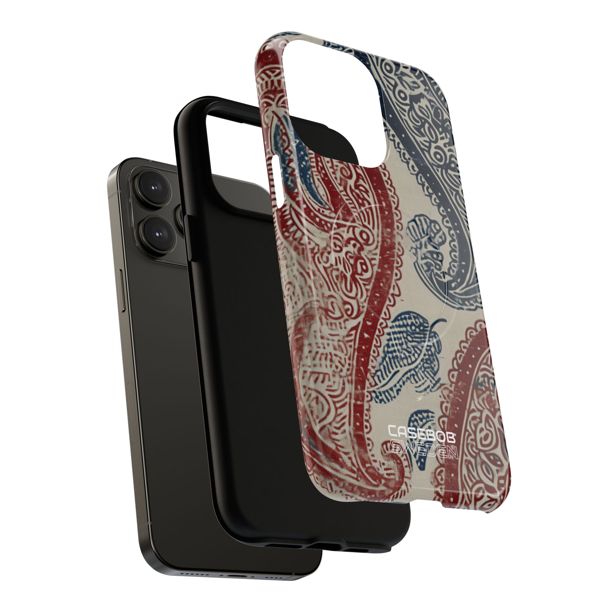 Ornate Paisley Swirl iPhone 14 - Tough+