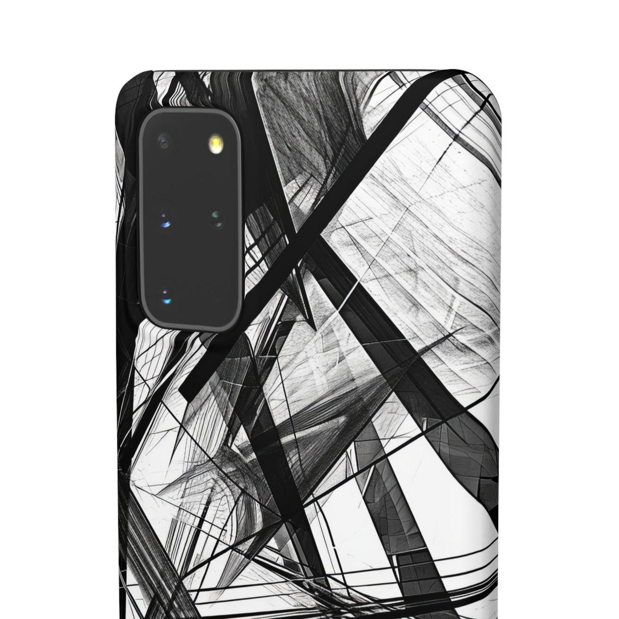 Monochrome Chaos | Slim Phone Case for Samsung