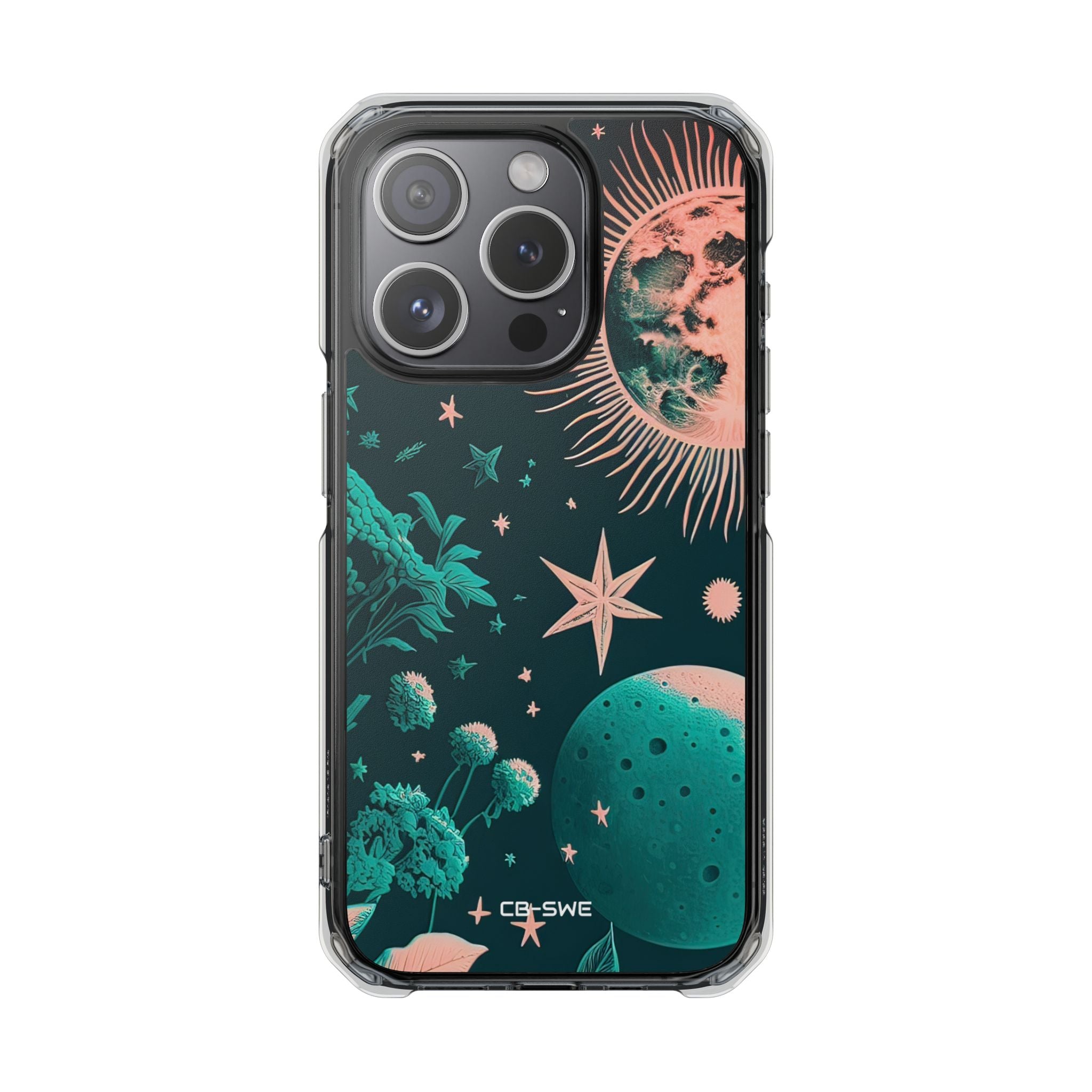 Celestial Botanical Night iPhone Case - Impact