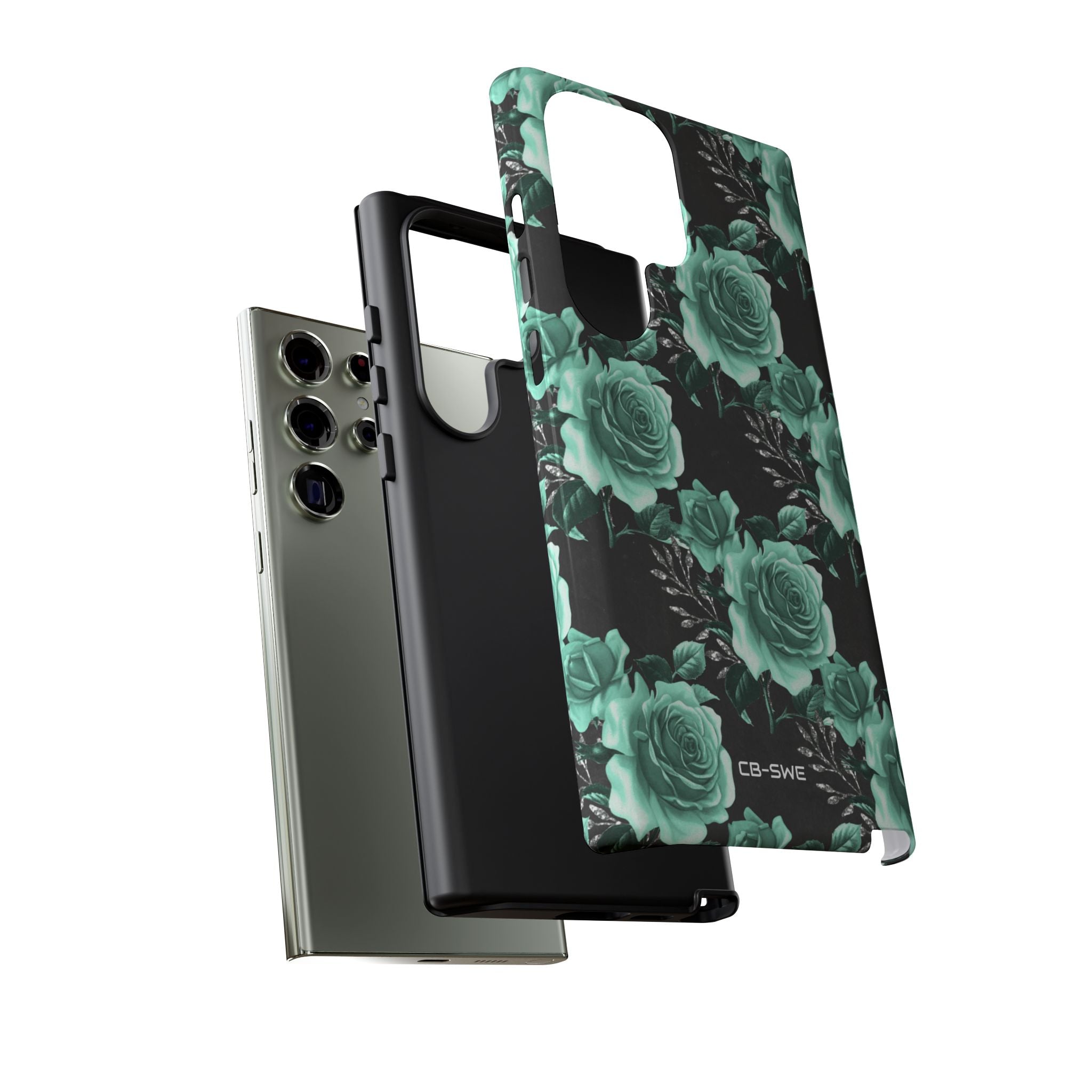 Turquoise Rose Symphony - Samsung Case