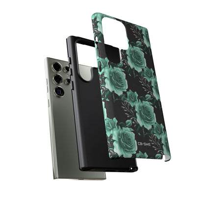 Turquoise Rose Symphony - Samsung Case