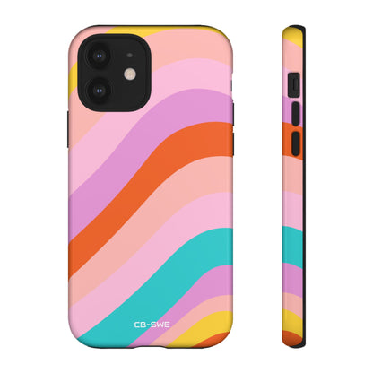 Fluid Color Waves - iPhone Case