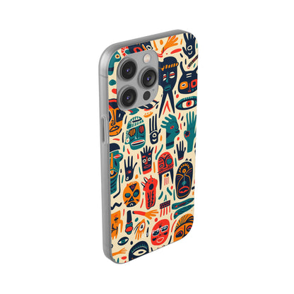 Vivid Faces iPhone 14 Pro Max Case - Soft