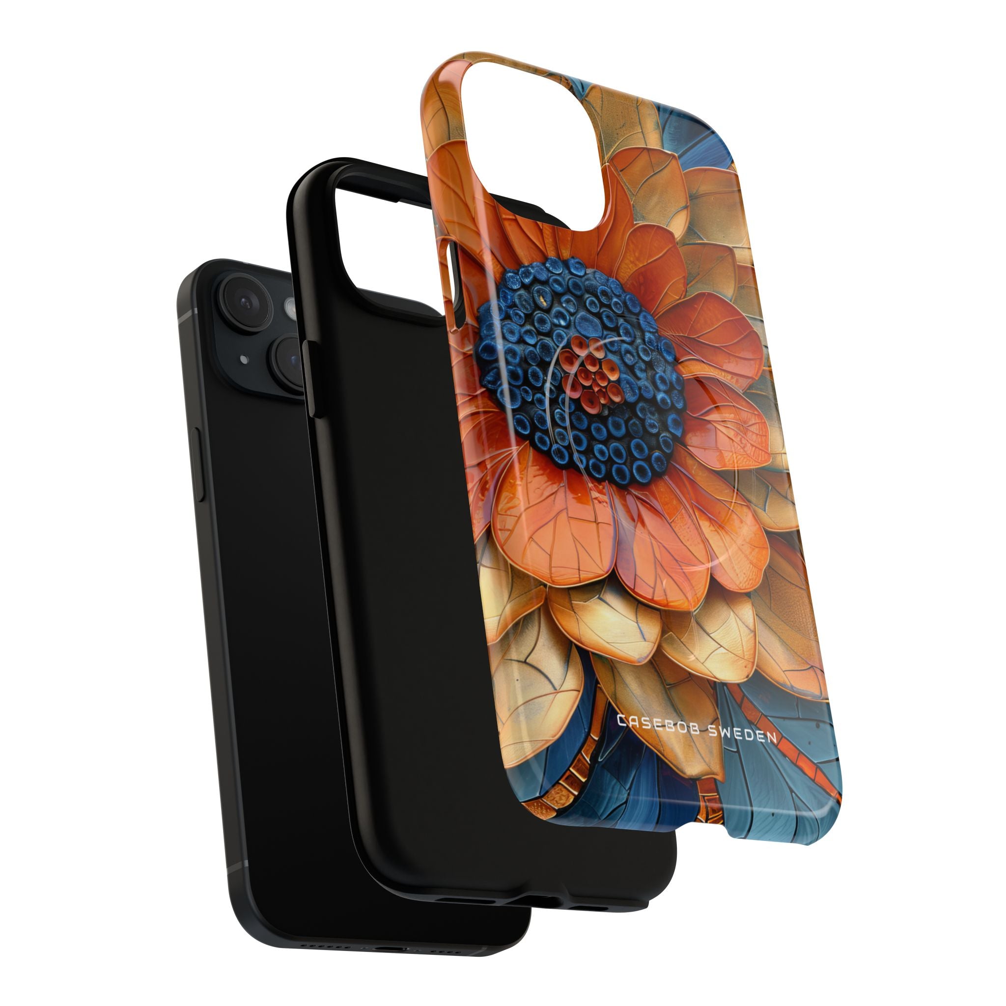 Mosaic Blossom Harmony iPhone 15 | Tough+ Phone Case