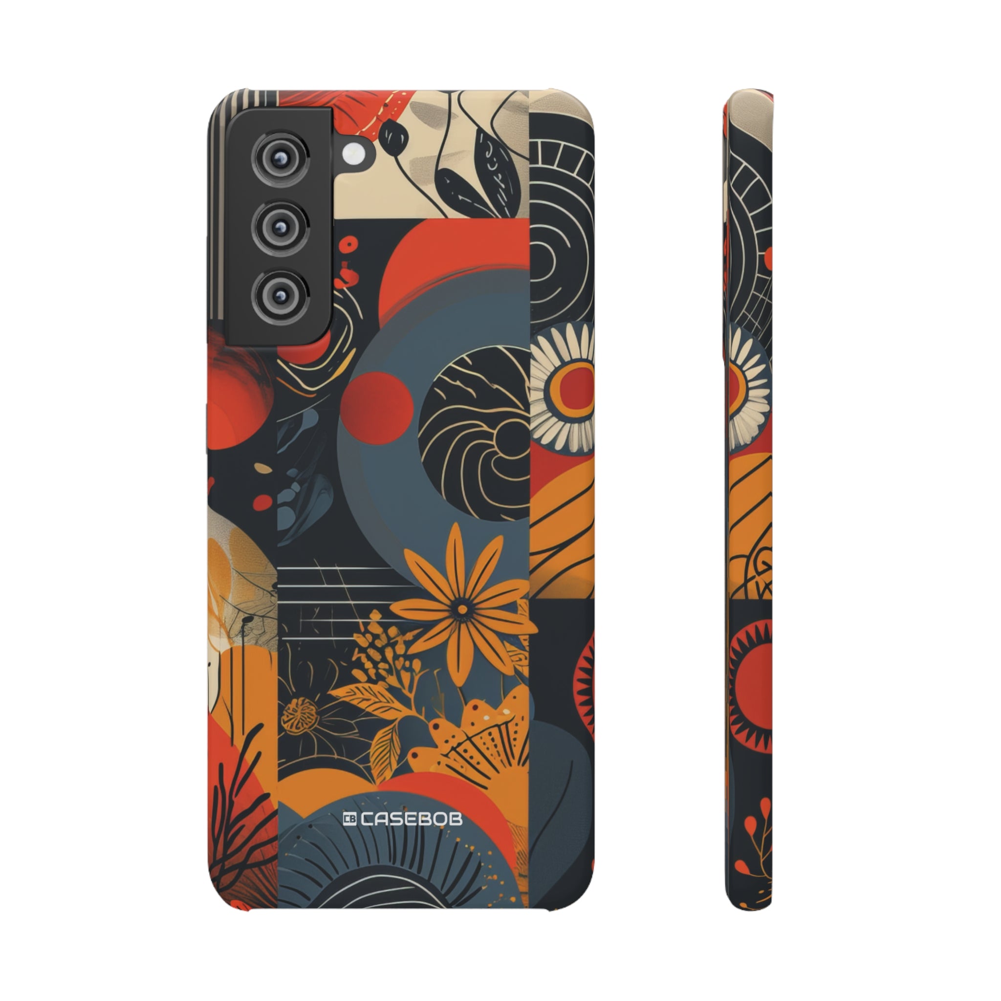 Retro Vibrance | Slim Phone Case for Samsung