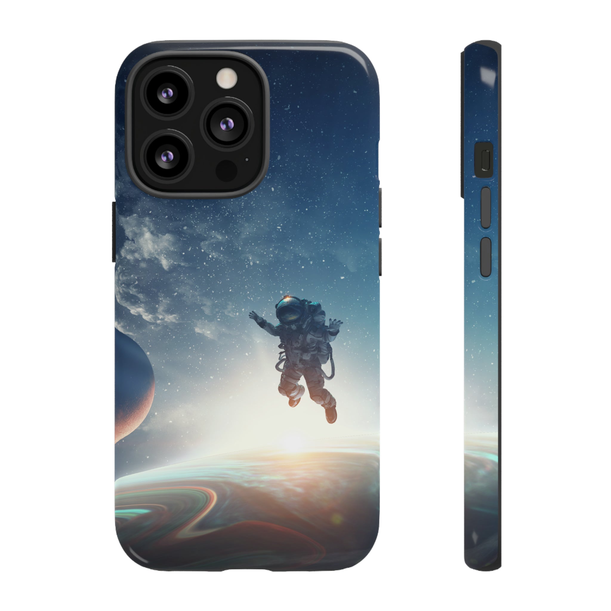 Astronaut Freefloat in Space - Protective Phone Case