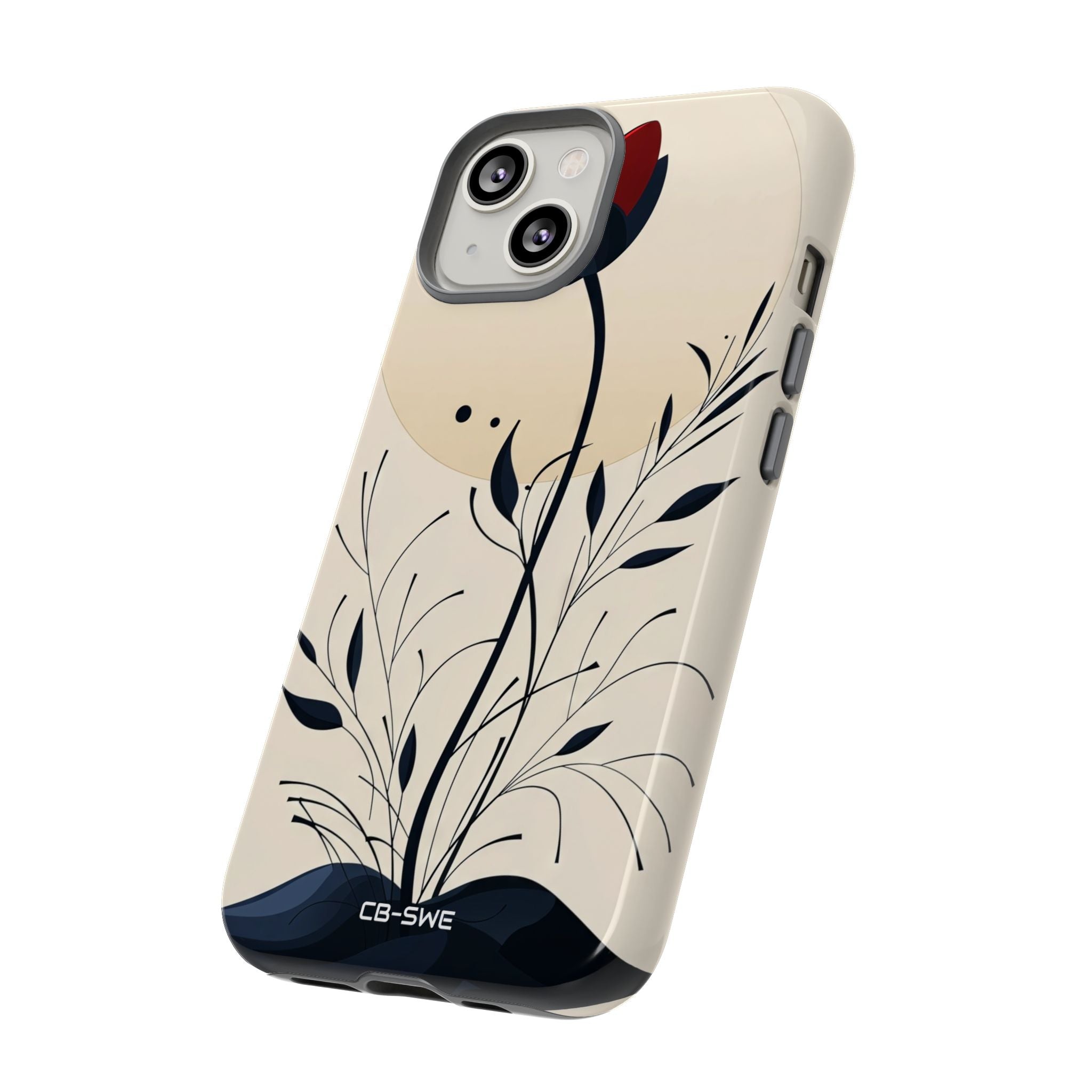 Red Flower Blossom - iPhone Case