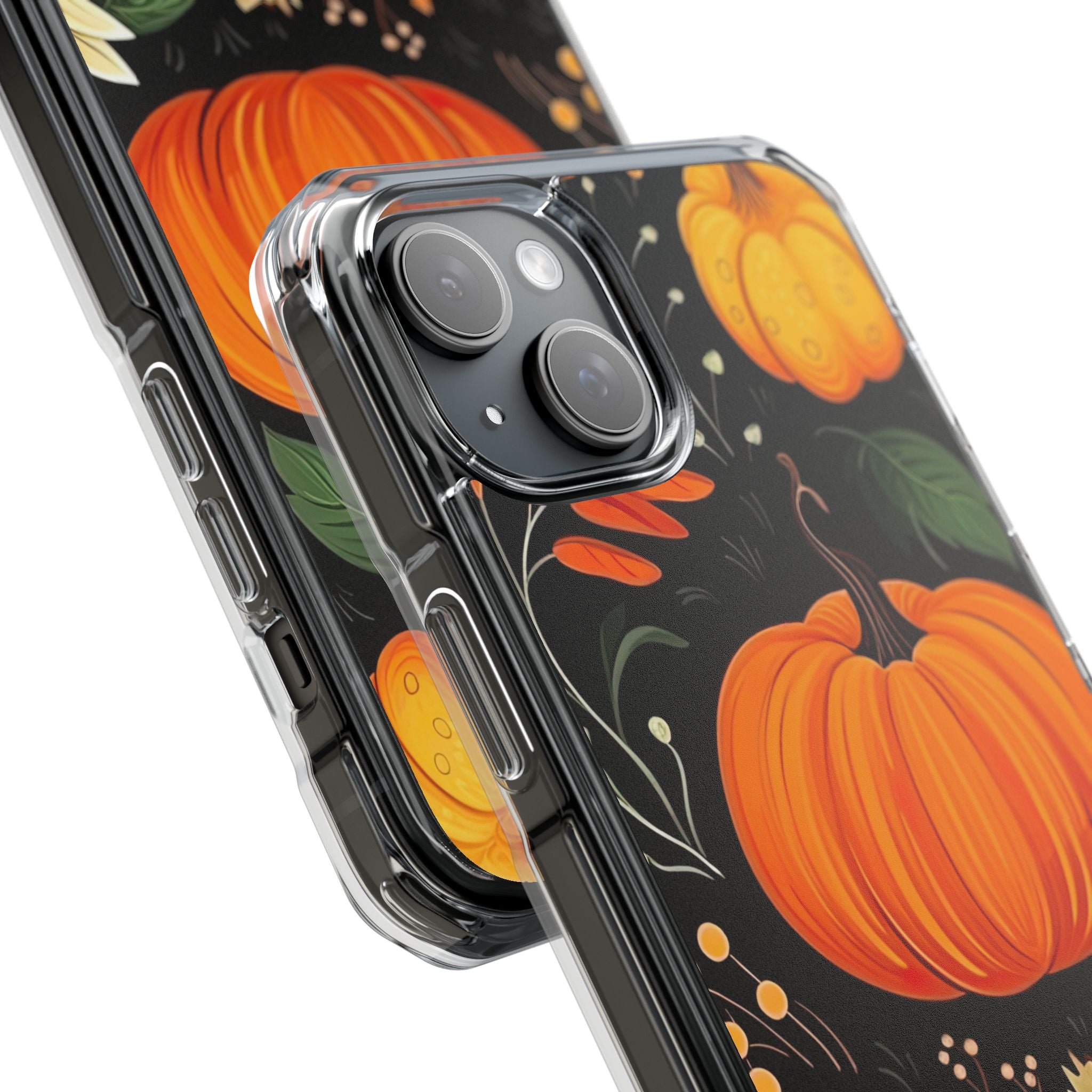 Pumpkin Glow iPhone 15 Plus Case - Impact