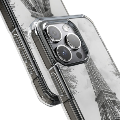 Parisian Monochrome Majesty - Phone Case for iPhone