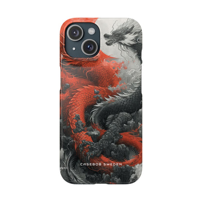 Zen Dragon Harmony iPhone 15 - Slim Phone Case