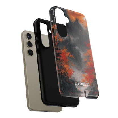 Montagne Nebbia Cremisi Samsung S24 - Tough