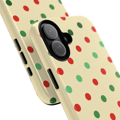 Colorful Dots Dance - iPhone Case