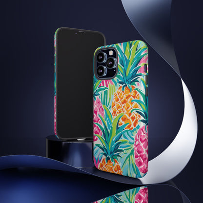Pineapples Dance Bright - iPhone Case