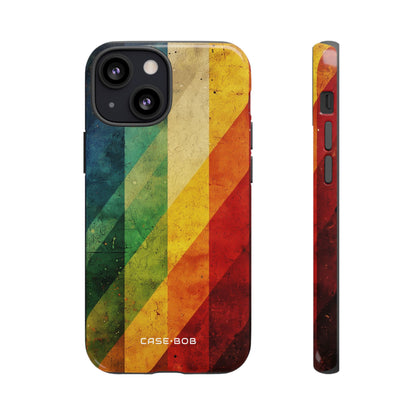 Diagonal Spectrum iPhone 13 Mini Case - Tough