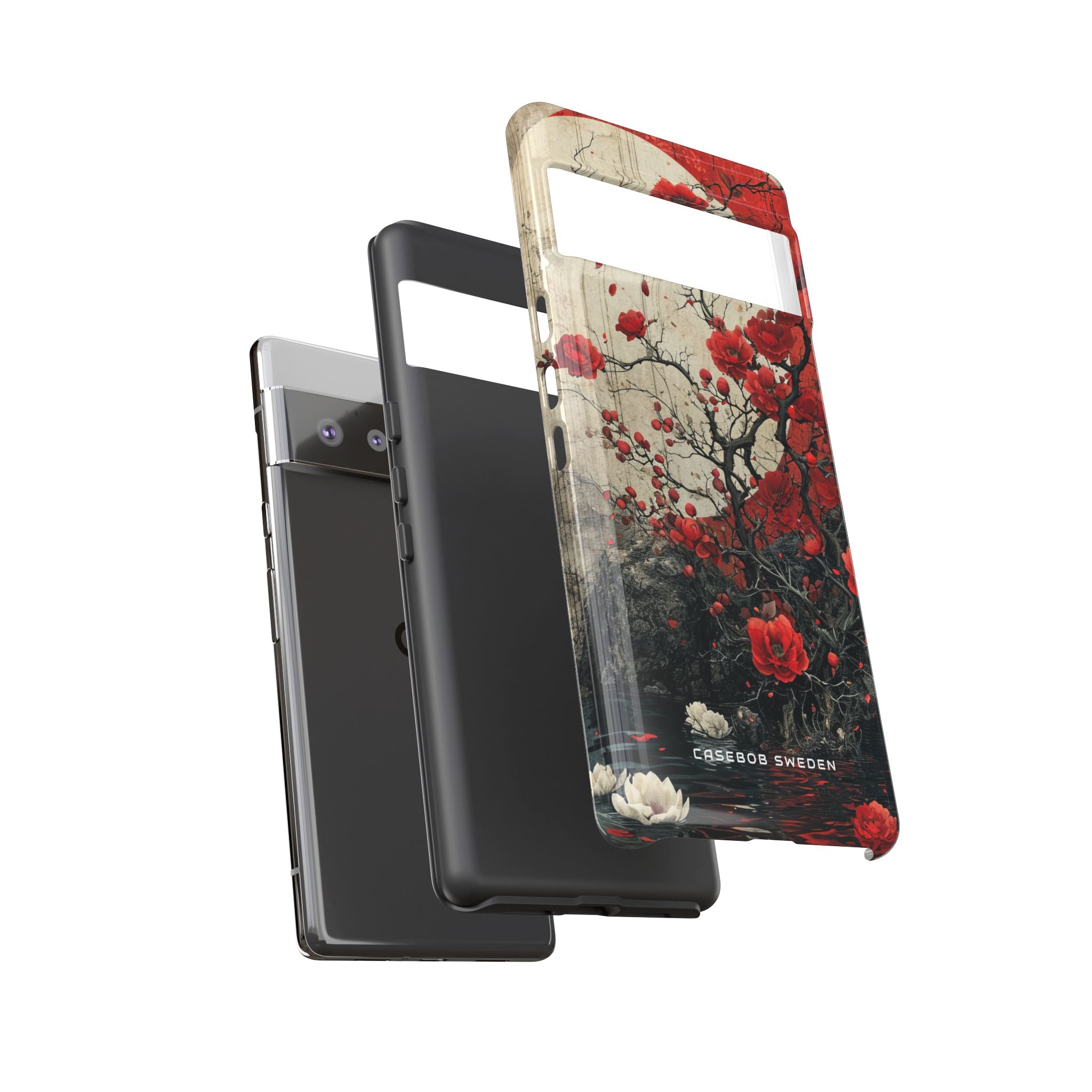 Zen Blossoms in Moonlight Google Pixel 6 - Tough Phone Case