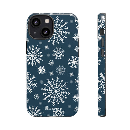Snowflakes Dance Gracefully - iPhone Case
