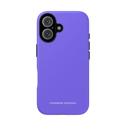 Medium Slate Blue iPhone 16 - Tough Phone Case