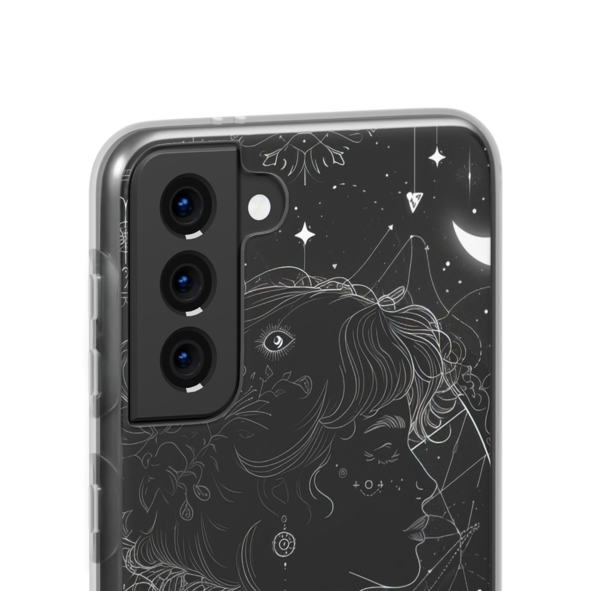 Mystic Starlit Serenity | Flexible Phone Case for Samsung Galaxy