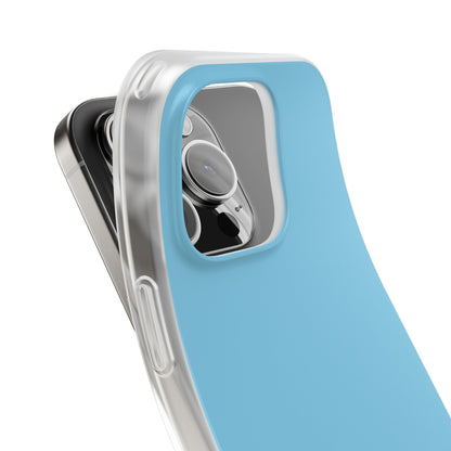 Himmelblaue iPhone-Hülle - Flexi