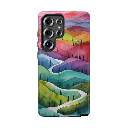 Whimsical Colorful Valleys - Samsung Case