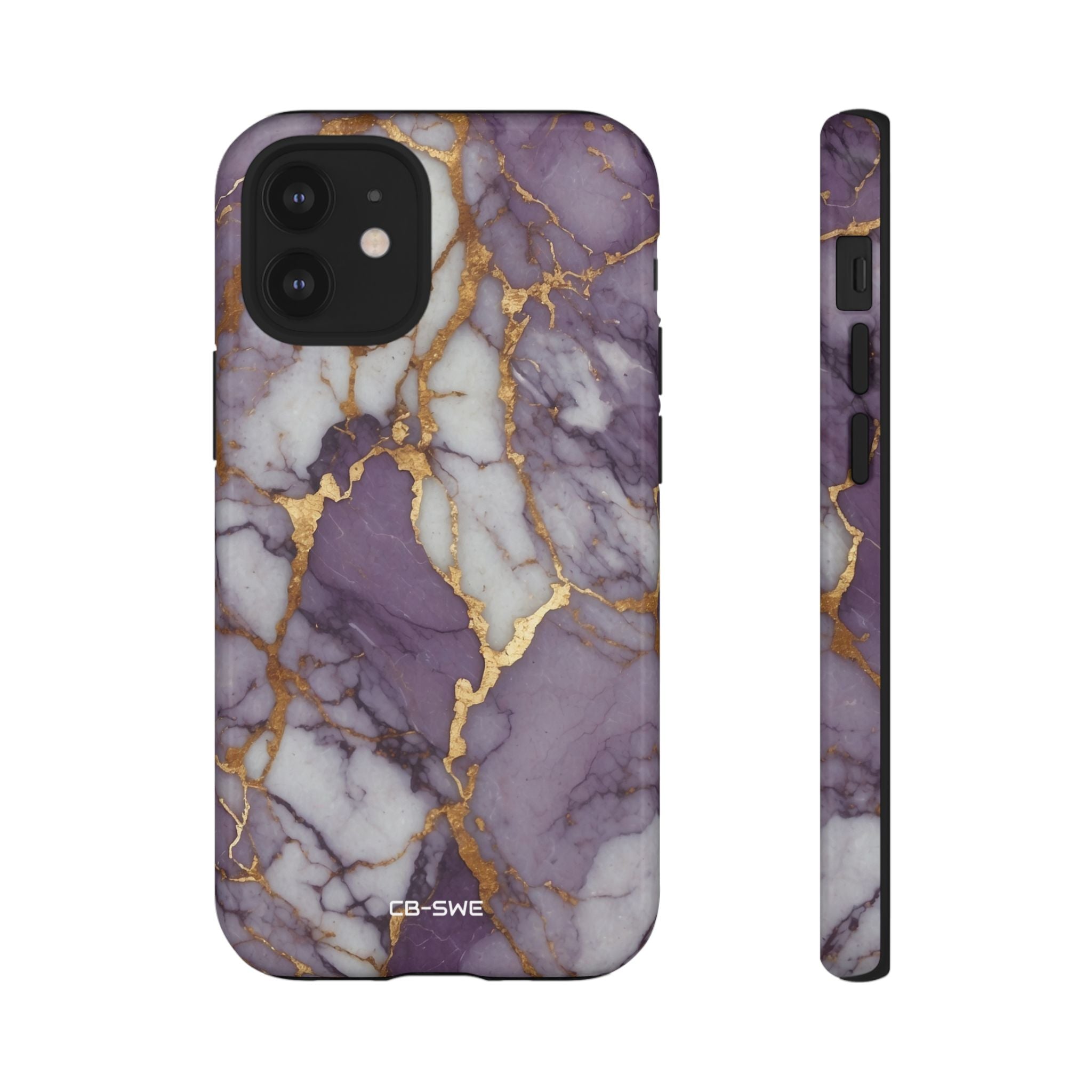 Lavender Veins Flow - iPhone Case